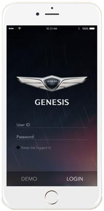 MULTIMEDIA Remote Features Genesis Intelligent Assistance App You can download the Genesis Mobile App to your compatible smart phone from the following sites: iphone Apple App Store Android Google