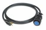 Order K936-1 TIG Module Control Cable (For Construction Model only) 9-pin connector at the TIG Module to a grounded 115V plug. (Contains input power, and ground circuits).