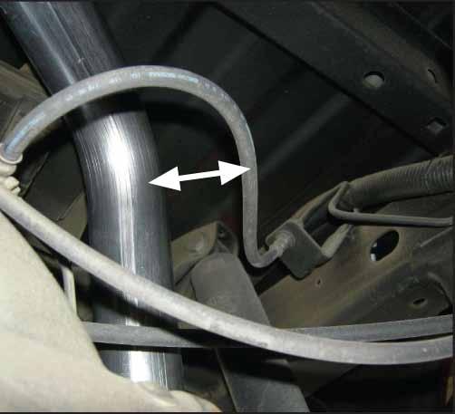 12) It is strongly suggested that all clamps be checked and tightened if necessary after road testing the vehicle and after the system has cooled.