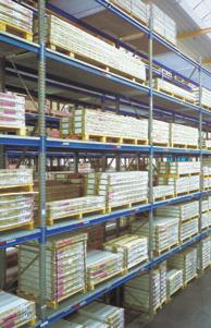 Pallet racking overview Applications Longitudinal beam racking PR 350 Longitudinal beam racking PR 600 Pallet storing suitable for medium to high-volume products with medium to high loads, e. g.