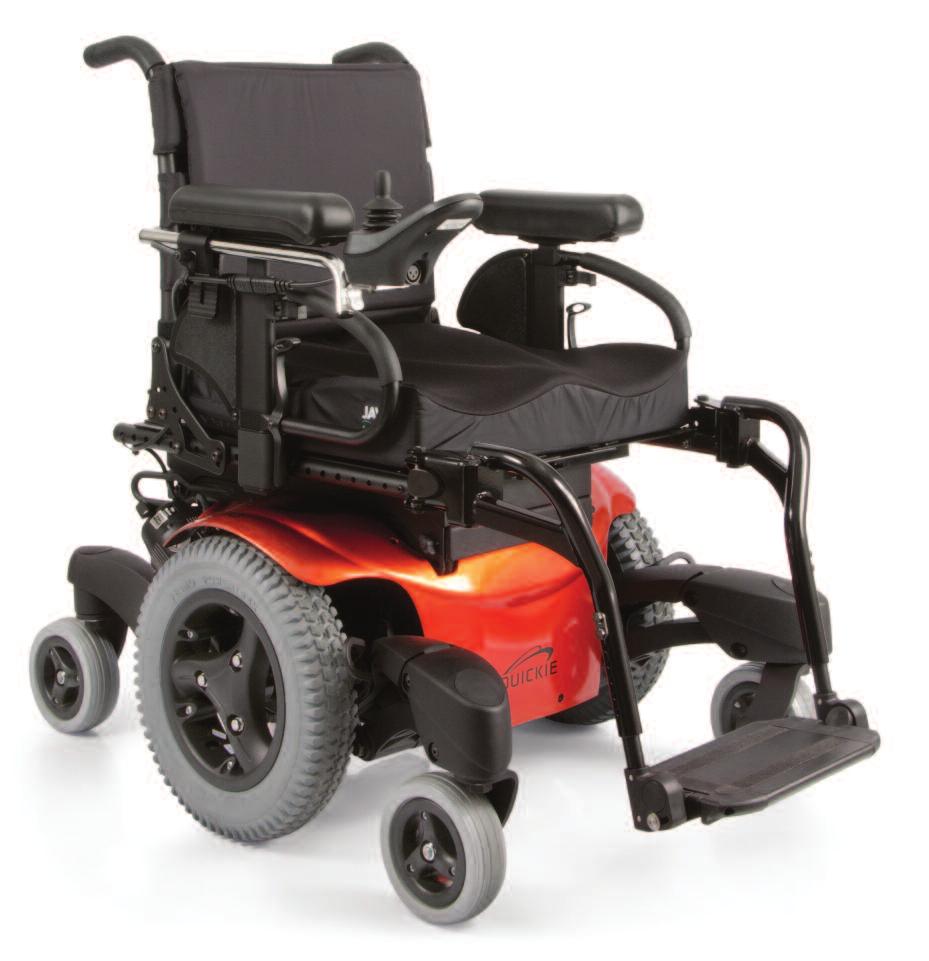 Live Without Limits The Quickie QM-7 series offers a high-performing, reliable, and stylish mid-wheel drive power solution for a client who qualifies for a Group 3 Standard (QM-710), Group 3 Heavy