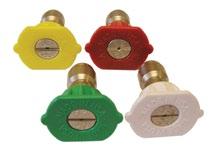 NOZZLES Legacy 4 & 5 Pack Color Coded QC Nozzle Kits 1/4" Quick Coupler Nozzle Kits Hardened SS one piece body for long life High impact, uniform,.