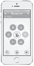 MULTIMEDIA BLUE LINK TELEMATICS SYSTEM Remote Door Unlock/Lock Blue Link Mobile App You can download the Blue Link mobile app to your compatible smart phone from the following sites: Apple App Store