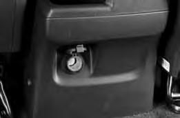 FUEL-FILLER DOOR The fuel-filler door release is located to the left of the steering wheel below the