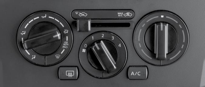 WINDSHIELD WIPER AND WASher SWITCH Move the lever to the following positions to operate the windshield wipers: Mist (MIST) - One sweep