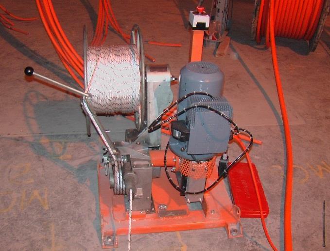 Engineering Pty Ltd 1.3 Bull Winches BULL Series Bull winches are designed for hauling underground or overhead cables via synthetic rope whilst positively anchored to a vehicle or the ground.