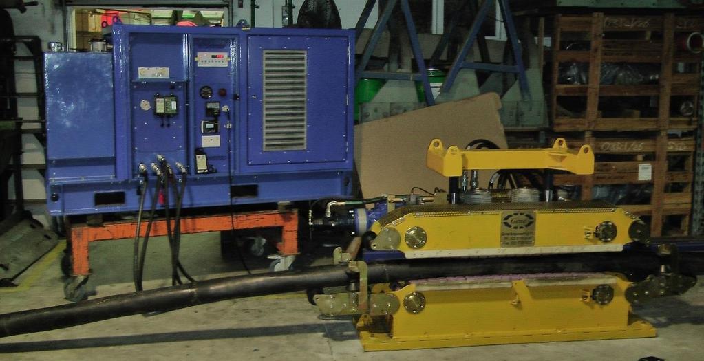 Engineering Pty Ltd 3 Cable Pusher Camtrack Cable pushers are used to aid in long or difficult cable installations by acting as an intermediate pulling / pushing device.