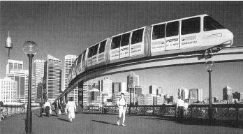 Small Size Monorail Small size monorails are the types of systems that are primarily found in airports, amusement parks, zoos, fairs, etc.