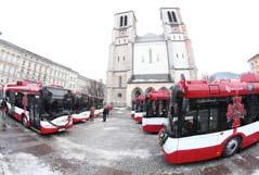 A special honour was the handing over of the city arms to the trolleybus fleet by the mayor of the City of Salzburg, Dr.