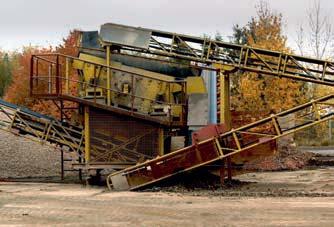 Asphalt Processing 9 Image: Sandvik GmbH Image: Sandvik GmbH Crusher Normally jaw breakers or impact crushers are used to chop the asphalt during the recycling process.
