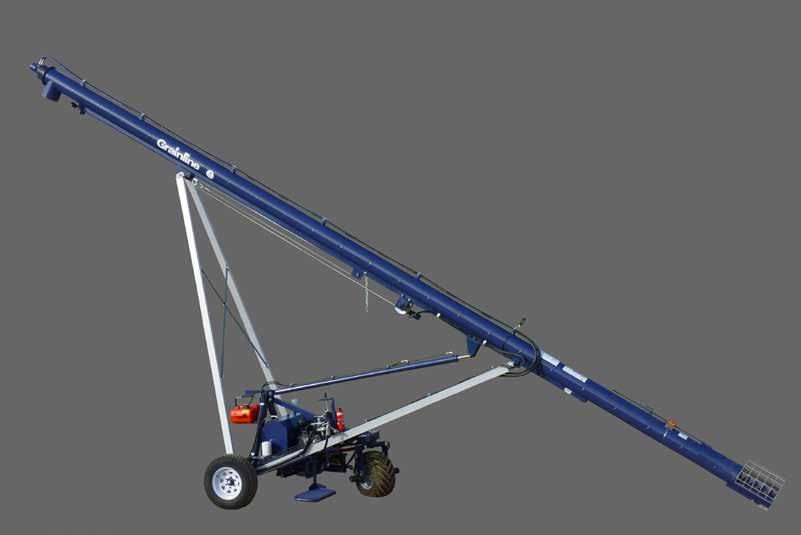Fully Hydraulic Auger Following requests from local farmers, Grainline has developed a fully hydraulic auger that has proven to be a success.