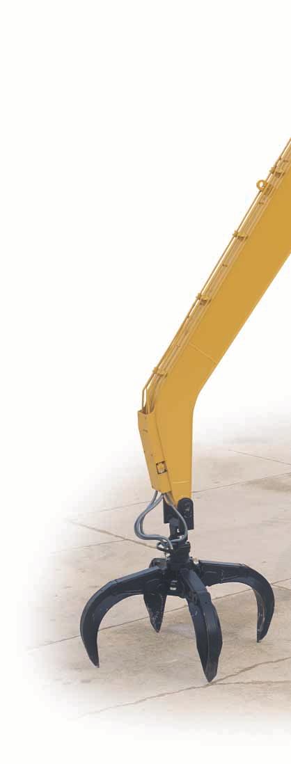 330C MH Material Handler Aggressive and durable, the 330C MH will deliver excellent productivity.