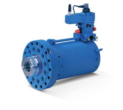 12 Quality Down to the Finest Detail: High-Pressure Components from Rexroth Pressure intensifier P U High-pressure port Axial cylinders These handle complex control tasks accurately and fast.