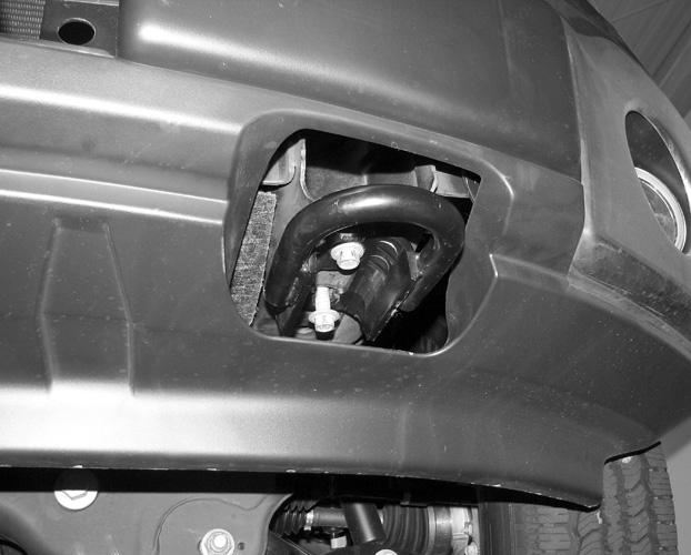 Secure the Mounting Bracket to the U-Bolt with (2) 10mm x 27mm OD x 3 mm Flat Washers, (2) 10mm Lock Washers and (2) 10mm Hex Nuts, (Figure 4). Snug but do not tighten the hardware. 3. Repeat the appropriate Step 3 for the passenger side Mounting Bracket installation.