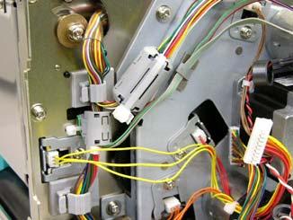 3) Remove the two SMW-4x6 and the two D-3x6 screws, then remove the motor block from the printer.