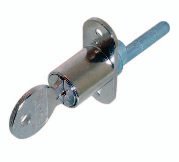 Front Pedestal Locks-One and a Half Wings ULO 05-91-3 Nickel Plated Differ 50mm Pin Complete with two