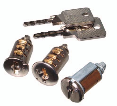 Differs ULO 03-900-1 Nickel Plated Pin Tumbler Cylinder Steel Keys,