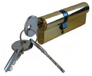 Profile Cylinders Gamma 6 pin anti-drill/anti-pick Over 0,000 differs EN1303 classification 16000C62 Open profile - replacement keys available from high street Supplied with 3 keys (except keyed