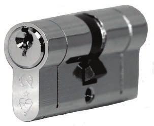 Profile Cylinders - Security PAS24 Q-Star - 1 Star TS007 Security Cylinder TS007:2014 1 Star kitemark approved (KM591531) Provides full TS007 3 star protection when used with a 2 star handle (e.g.
