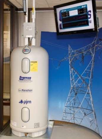 PJM Pilot Water Heater power consumption +/-2.25 Kw base point PJM Frequency Regulation Signal Jan.