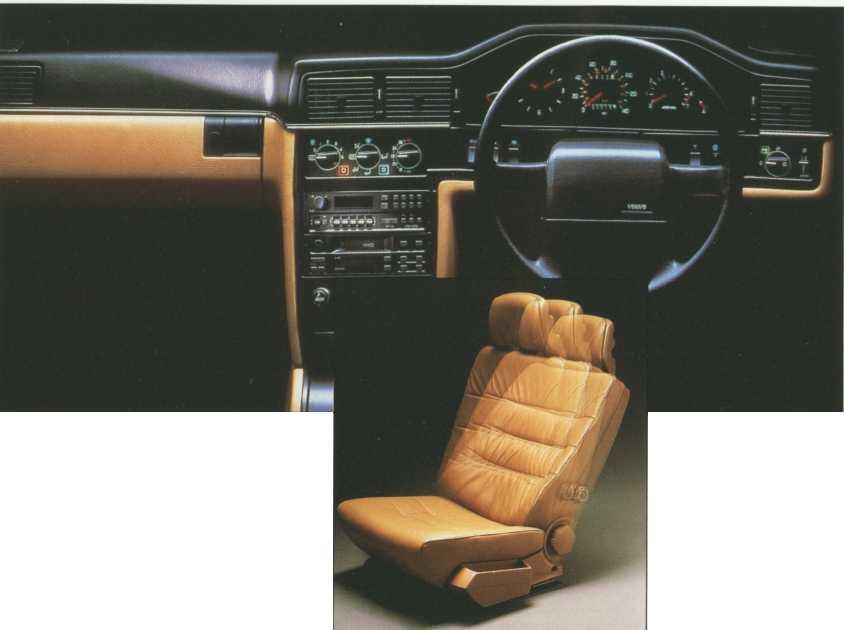 The new interior combines luxurious corm with traditional Volvo practicality.