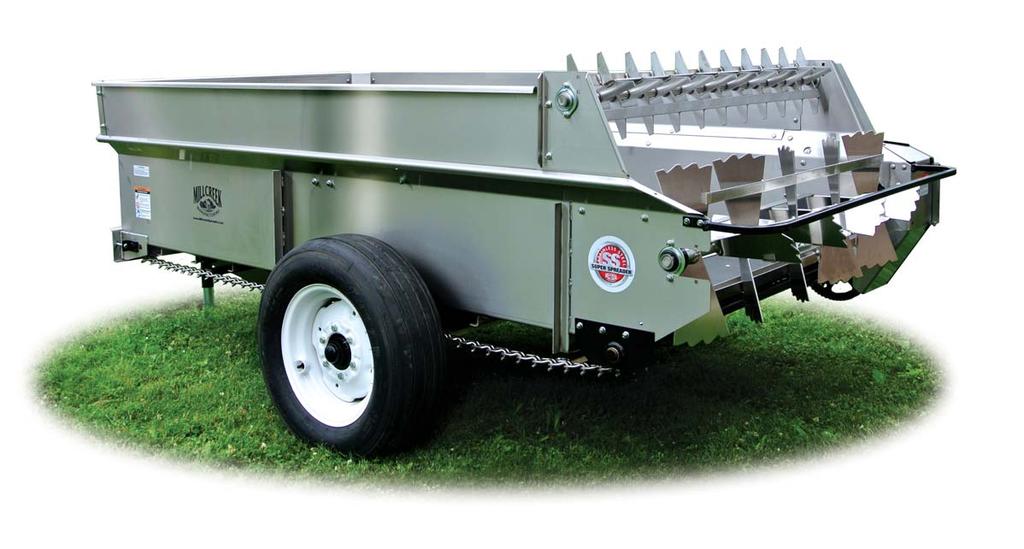 spreaders. The ONLY company to build them out of stainless steel.
