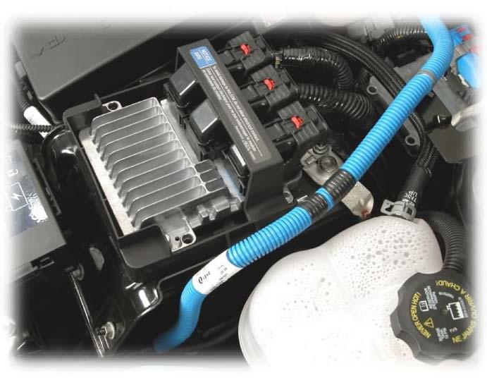 36 Volt Electrical System Do NOT cut the blue intermediate voltage (36v) cable, because there is a higher arc potential.