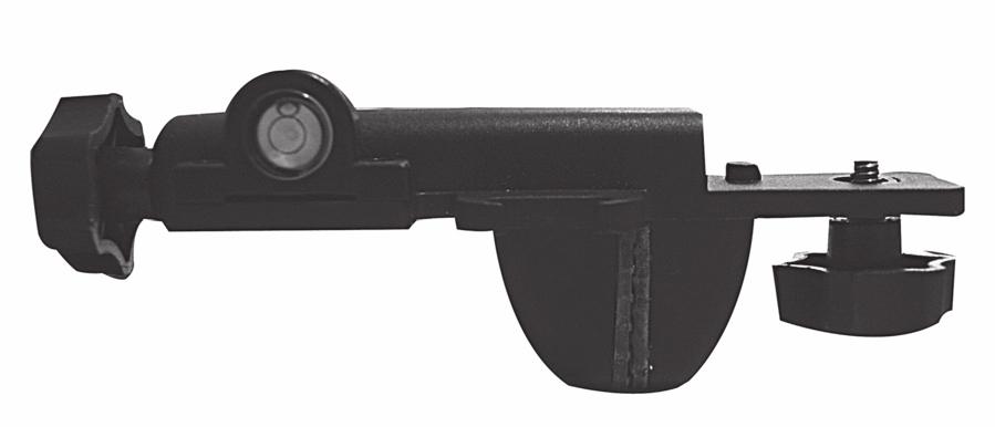ROD CLAMP 4 2 1 3 1. Captive Rod Clamp Screw- attaches to the back of detector. 2. Alignment Point - secures and aligns rod clamp to detector in either horizontal or vertical position.