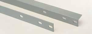 Conventional Flange Shelves Clipper Conventional Flange Shelves are fabricated from 18 gauge cold rolled steel. All sides of the shelf are double flanged for added strength.