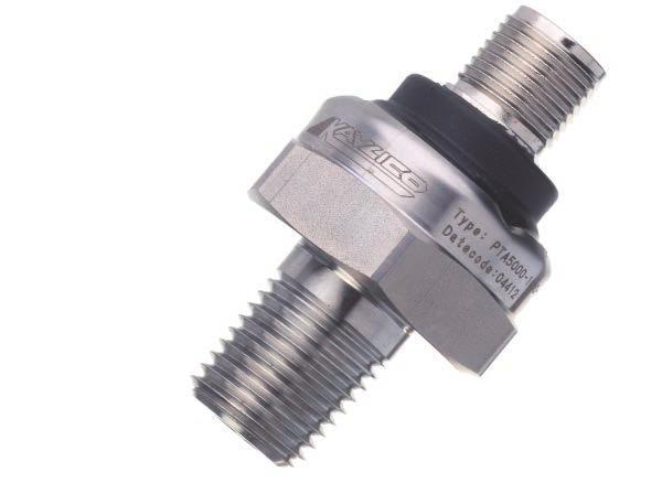 PTA5000 Hermetically Sealed Modular Pressure Sensor 0-6 up to 0-600 Bar 1/4-18 NPT Electrical Connection M12-4 Pole, Packard Metri-Pack 150 Housing Material 304 Stainless Steel (1.