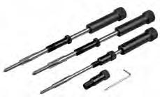 DIESEL GLOW PLUG & ENGINE SERVICE 08597000 Universal Glow Plug Reamer Kit For cleaning the glow plug shaft and the sealing seat