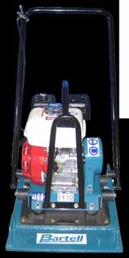5hp Engine Shown) B300 PLATE COMPACTOR MODEL PLATE SIZE CENTRIFUGAL FORCE B300 24 x 18 (61