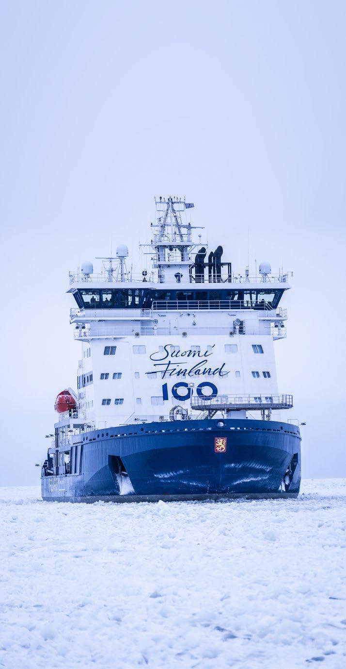 24 25 SHARING ICEBREAKER ASSETS IN THE ARCTIC Sharing icebreaker assets with the U.S. would maximize operational use time and bring affordable strategic icebreaking options to both Finland and the U.