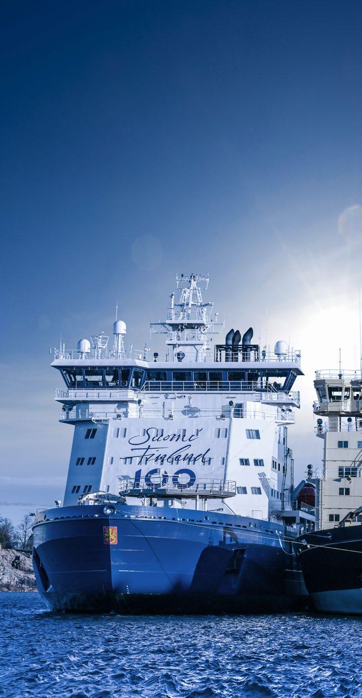 8 9 THE POLAR MARITIME NETWORK IN FINLAND FINNISH SOLUTIONS MAXIMIZE EFFICIENCY AND SUSTAINABILITY Finland is known for designing vessels that meet performance requirements while still being