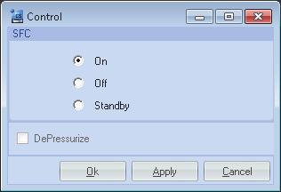 1 In Instrument > More SFC, and in the context menu (right-click) of the SFC Dashboard panel are more menu items that