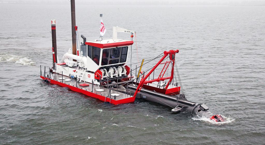 IHC Beaver 40 Cutter suction dredger The IHC Beaver 40 is equipped with state-of-the-art technology,