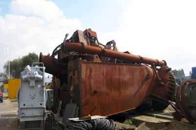 Dredging Equipment Cutter Drive The cutter drive has been constructed for dredging depth up to 22, 5 m and is with