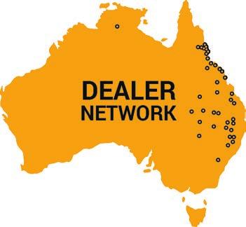 ABOUT US Extensive dealer network Servicing QLD,