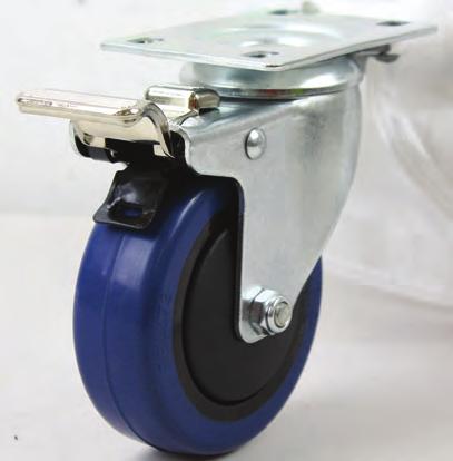 Light Industrial Series Castors 125KG / castor Available with a large variety of wheels each designed to suit different floor surfaces, applications and load requirements Richmond s Light Industrial