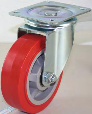 300 series Plate castors (150-200mm) 300KG / castor MOUNTING PLATES AVAILABLE IF REQUIRED page 95 R6036 S6044