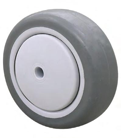 institutional rubber wheels 100KG / wheel Richmond s Institutional Rubber s are attractive grey wheels with non-marking rubber tyres.