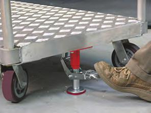 FLOOR LOCKS Richmond s Floor Locks are designed to stop portable equipment and trolleys from moving.