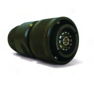 VG96929 / CGE connectors use two PTFE insulators and a spring retention system that allows for unlimited exchange of contacts, temperature ranges from 55 C to 150 C and in combination with sealing