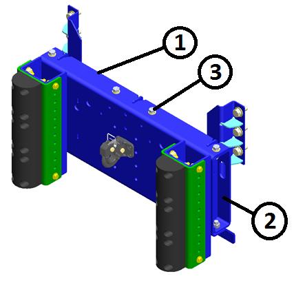Forklift Method for Lifting Forklift fork holes are provided for lifting the weight rack by the use of a forklift. Align forks with the holes in the weight rack.