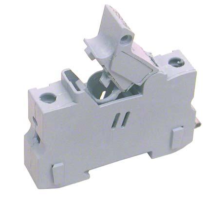 64 S A F E T Y A N D D I S C O N N E C T E Q U I P M E N T PV Array Breakers DIN rail snap-in mount with #2 AWG setscrew type compression terminals. UL listed for up to 125 VDC.