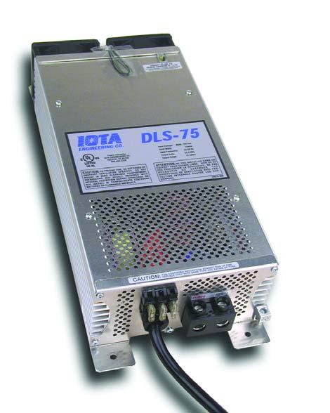 70 B A T T E R Y C H A R G E R S Iota Engineering Company DLS Power Supplies Iota Engineering uses advanced switch mode technology to bring to market highly sophisticated electronic converter/power