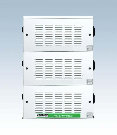 The Xantrex Power Module (PM), is a balance of system stackable enclosure package that allows installation of components, wiring and safety circuitry in a lockable outdoor rated cabinet while