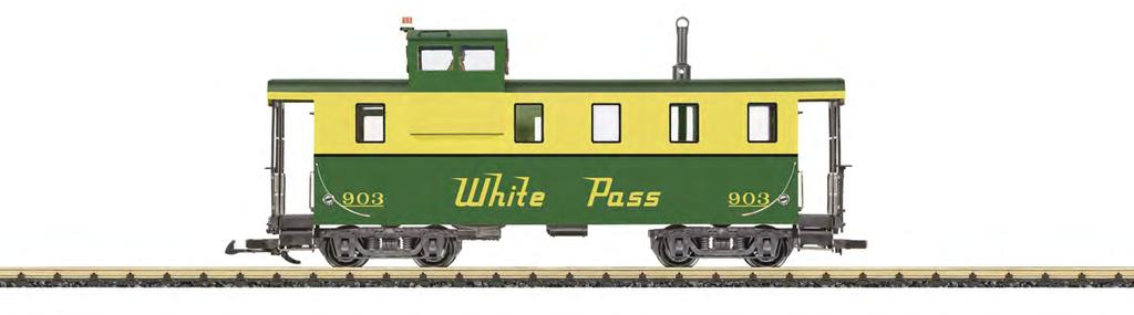 42792 White Pass & Yukon Route Caboose This model of the White Pass Caboose is an authentic reproduction of the original No. 903.