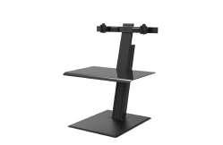 QuickStand Eco features simple setup, portability and near effortless adjustability transforming ordinary desktops