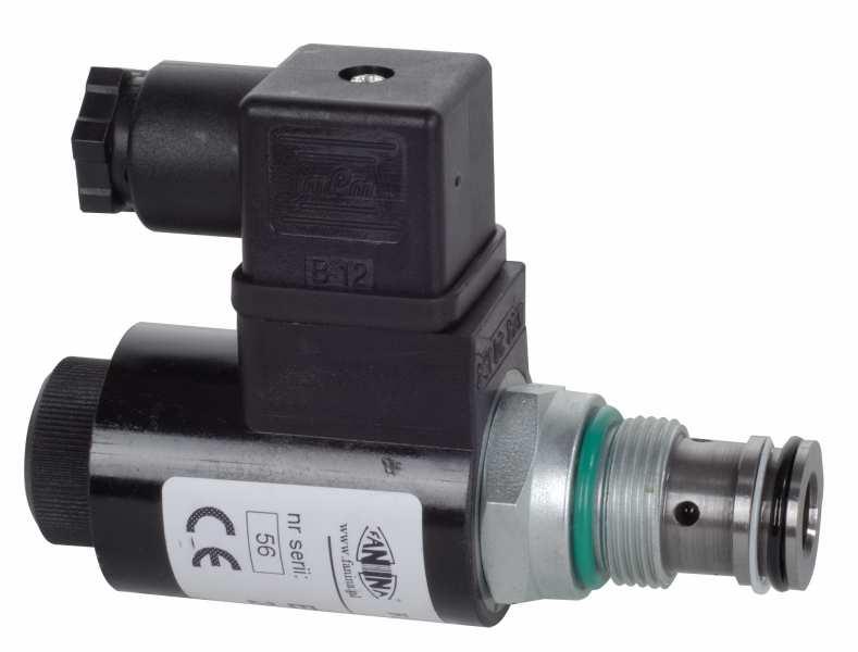APPLICATION Directional cartridge valve type URED6 is intended for control direction of fluid flow, causing particular movement direction or stops a receiver (cylinder or hydraulic motor).